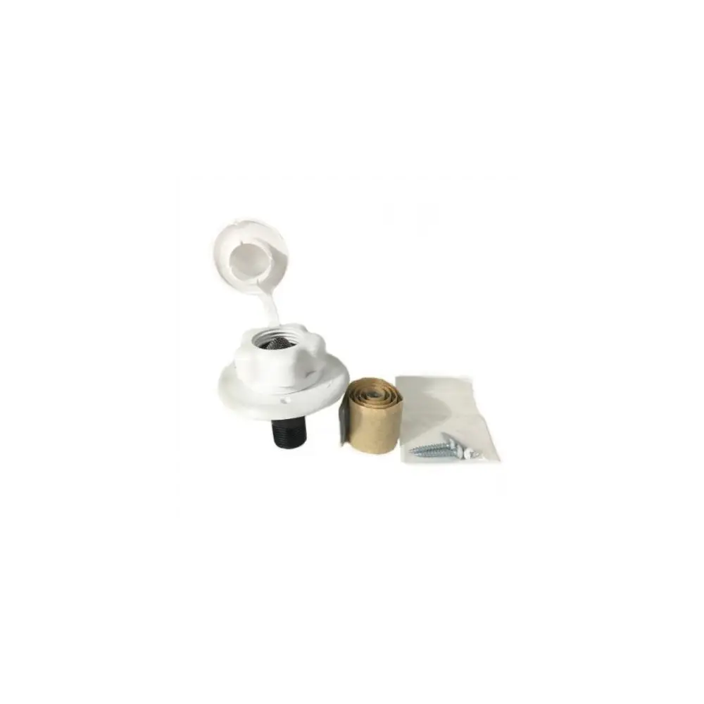 City Water Fill W/Plastic Check Valve, Polar White - BBM94216